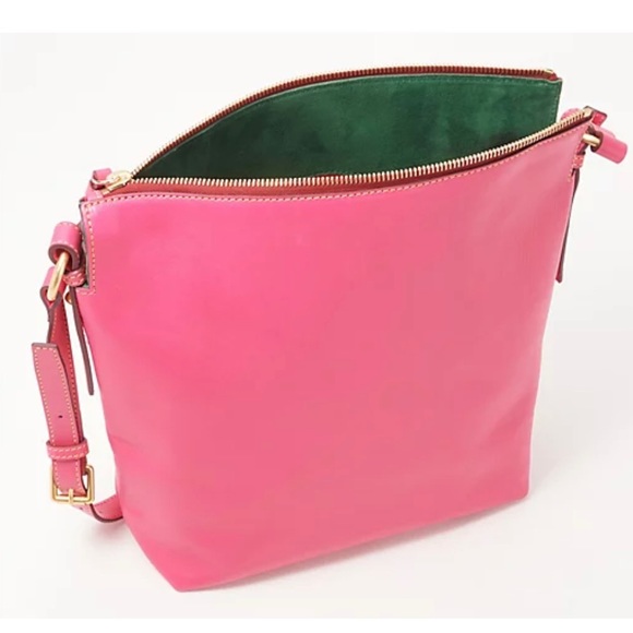 NEW Dooney & Bourke Florentine Leather “Dixon” Hobo - Picture 2 of 3